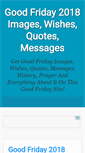 Mobile Screenshot of happygoodfriday.com